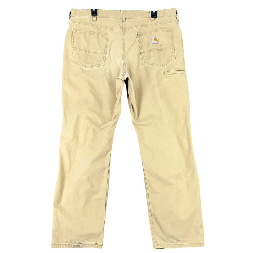 Carhartt Rugged Flex Relaxed Fit Canvas Work Pant Mens 40x29 5-Pocket Utility